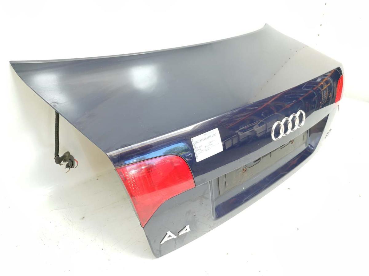 Audi A4 8E B7 original Heckklappe LY5K Brillantblau Limousine Bj.2005